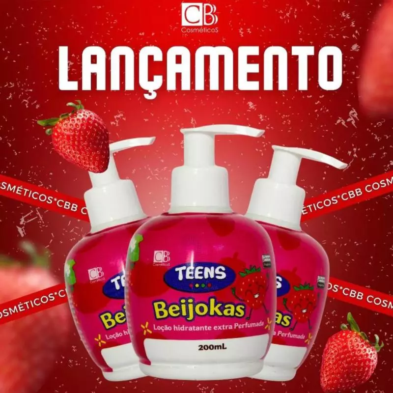 Loção Hidratante beijokas cbb200ml
