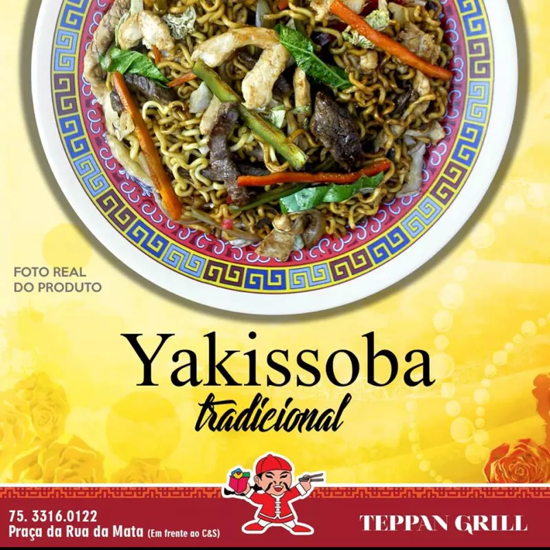 YAKISSOBA FRANGO PROMOÇÃO