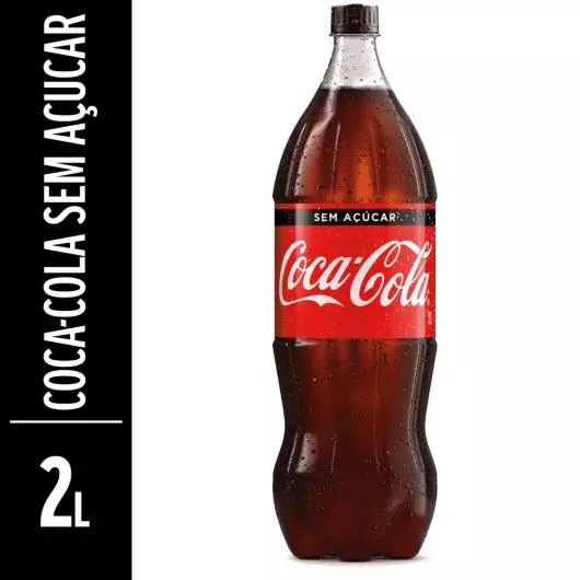 Coca-Cola 2 Litros - Sem Açúcar