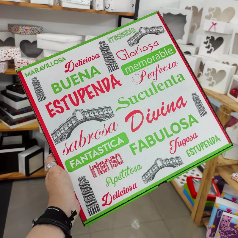 Caja Pizza Tradicional (25x25)