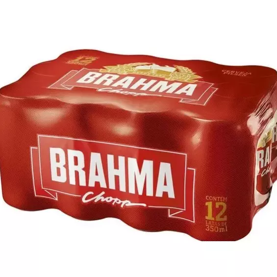 Cerveja Brahma Lata 350ml 12un