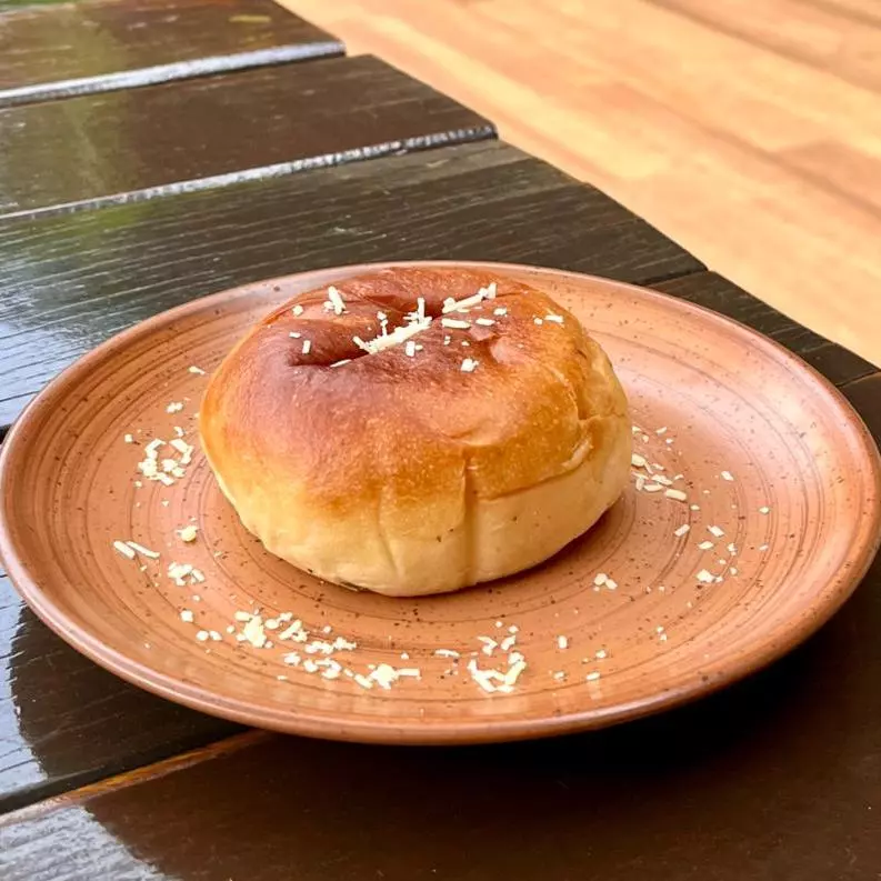 Pão de batata com frango