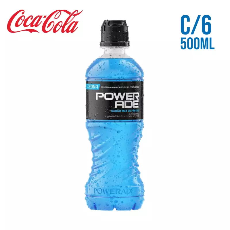 Power Ade Mix Frutas 500ml C/6