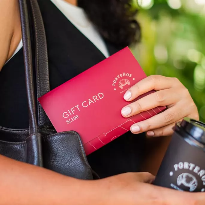 Gift Card Porteños S/100 🔝
