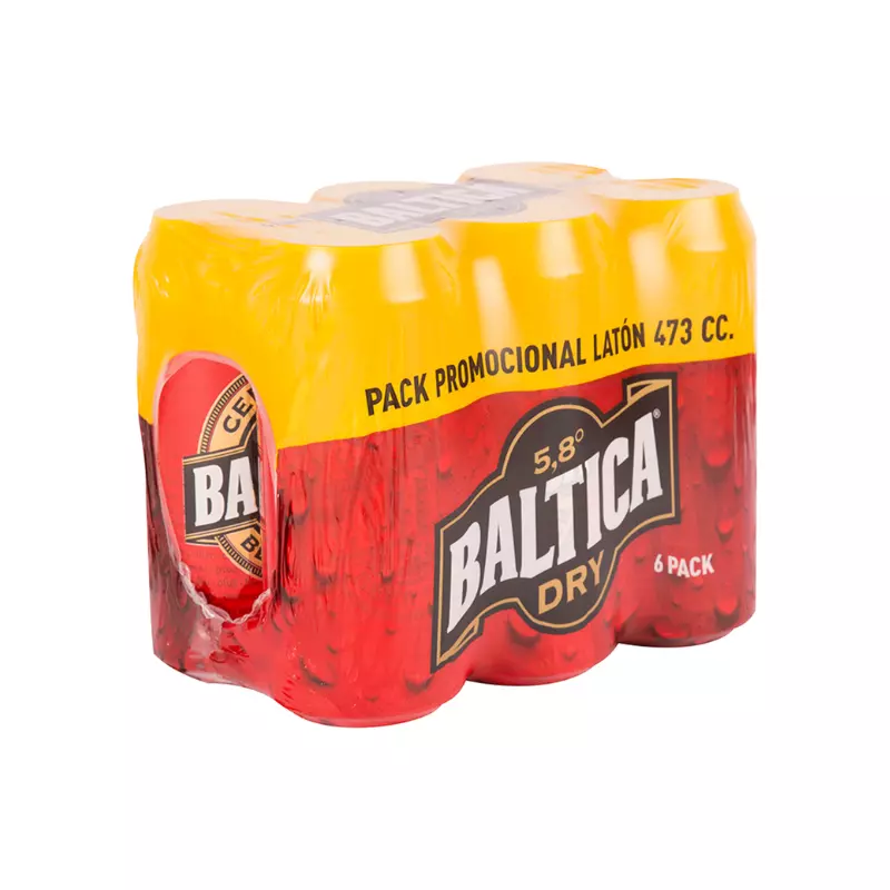 Pack Cerveza Baltica Lata 6 x 473cc