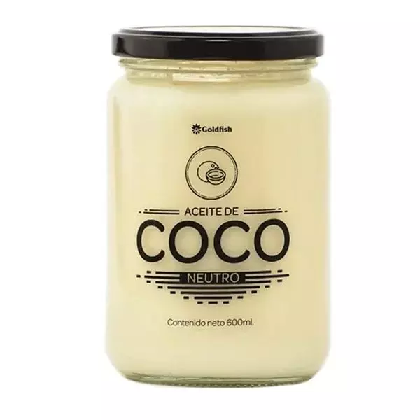 Aceite De Coco Neutro x 600 ml.