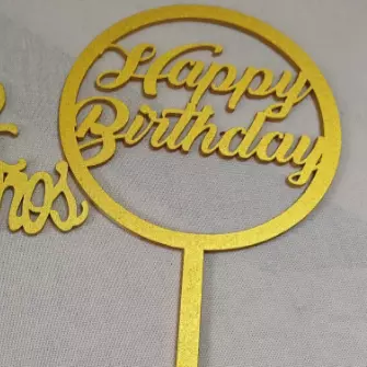 Letreros "Happy Birthday"