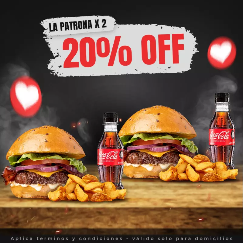 La Patrona en Combo X2 20%Off