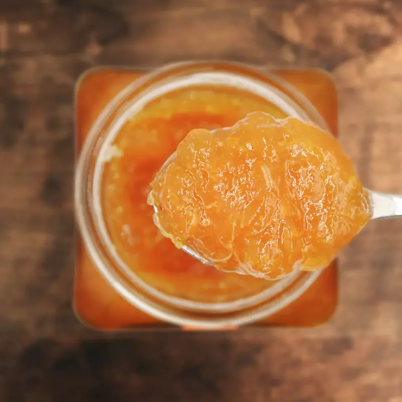 Jalea de naranja y piña