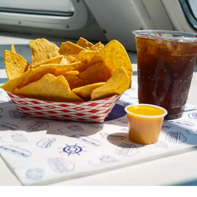Nachos + soda