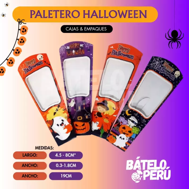 CAJA PALETERA HALLOWEEN