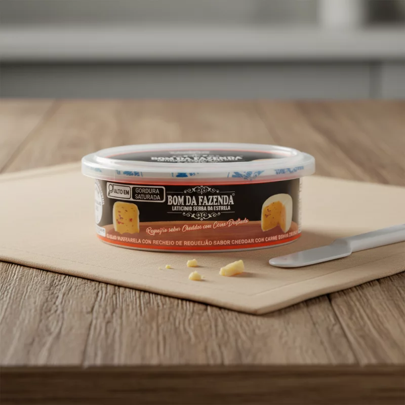 Queijo Trufado Cheddar/Carne Seca