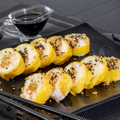 Sushi Plátano Vegetariano