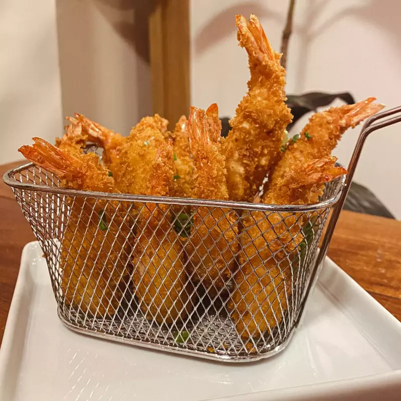 CAMARÃO COM CATUPIRY