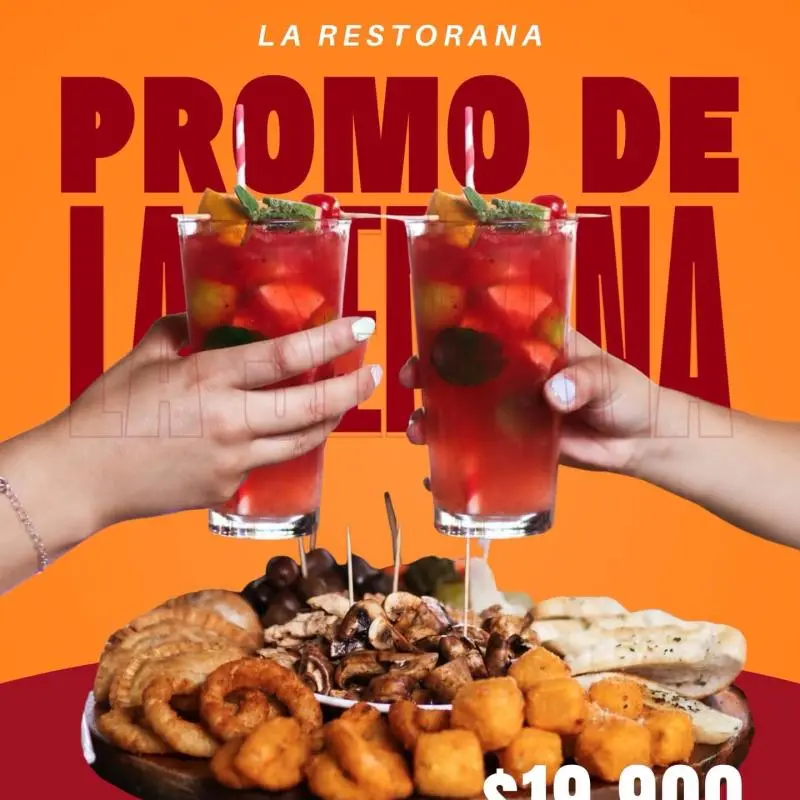 Promo tabla restorana +2 mojitos