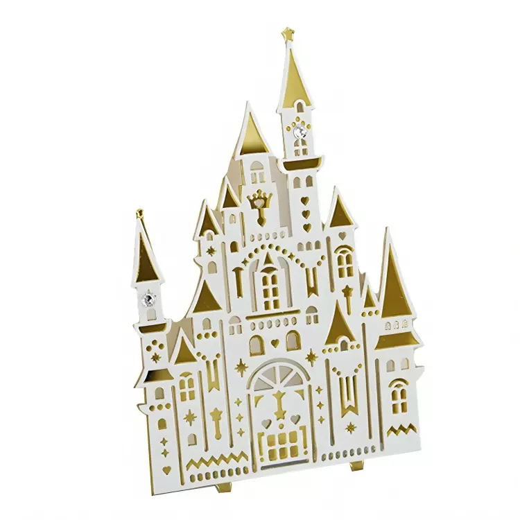 157 TOPPER CASTILLO  - 16X10CM