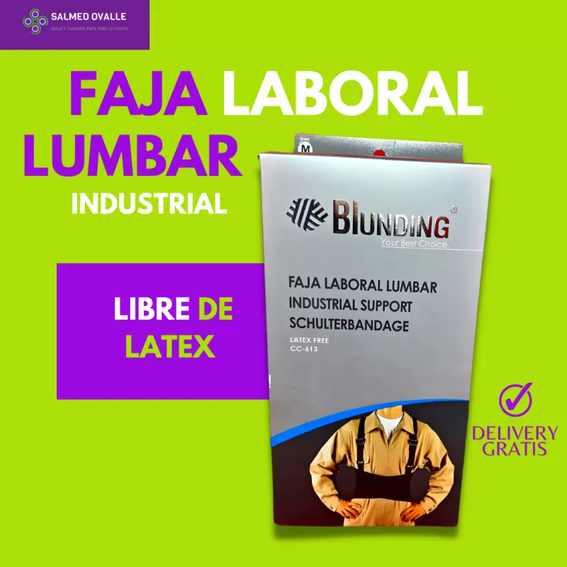 FAJA LABORAL LUMBAR INDUSTRIAL