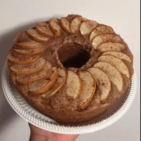 Bolo de Maçã com Canela