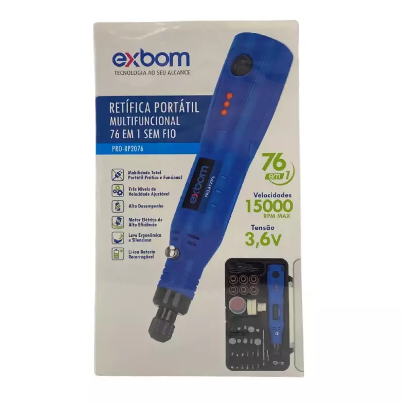 MINI RETIFICA 3.7V EXBOM PRO-RP2076