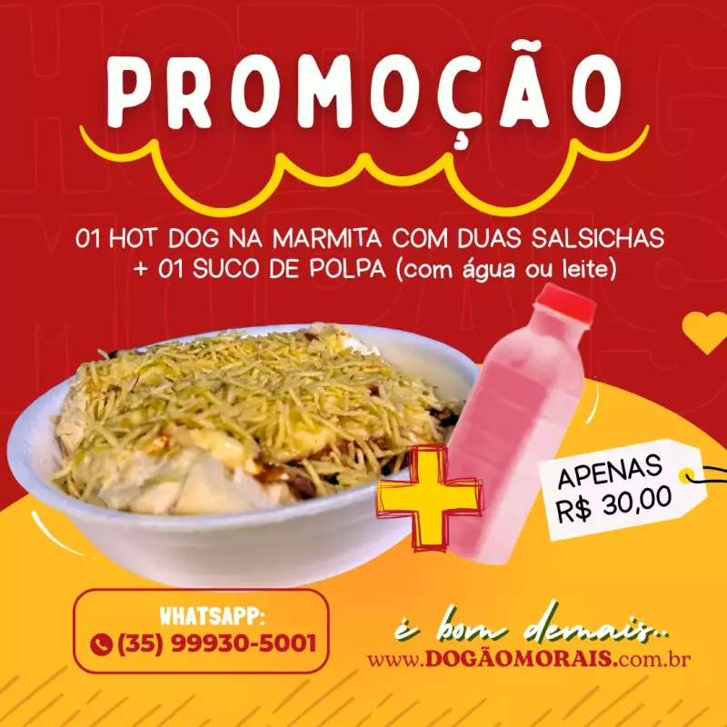 HOT DOG NA MARMITA