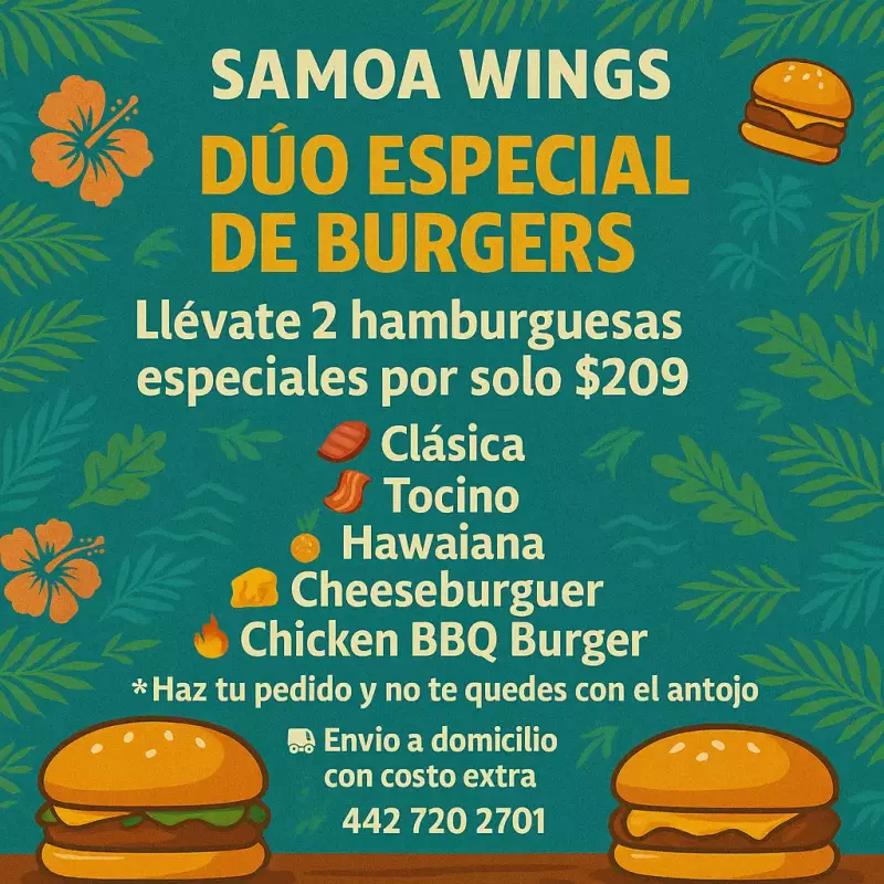 Hamburguesas al doble