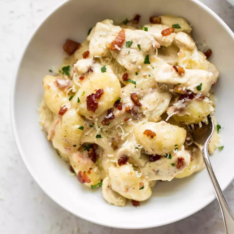 Gnocchi alla Carbonara