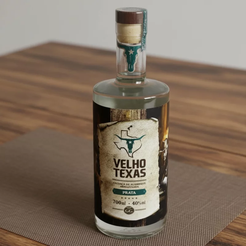Velho Texas Prata, Cachaça Gg