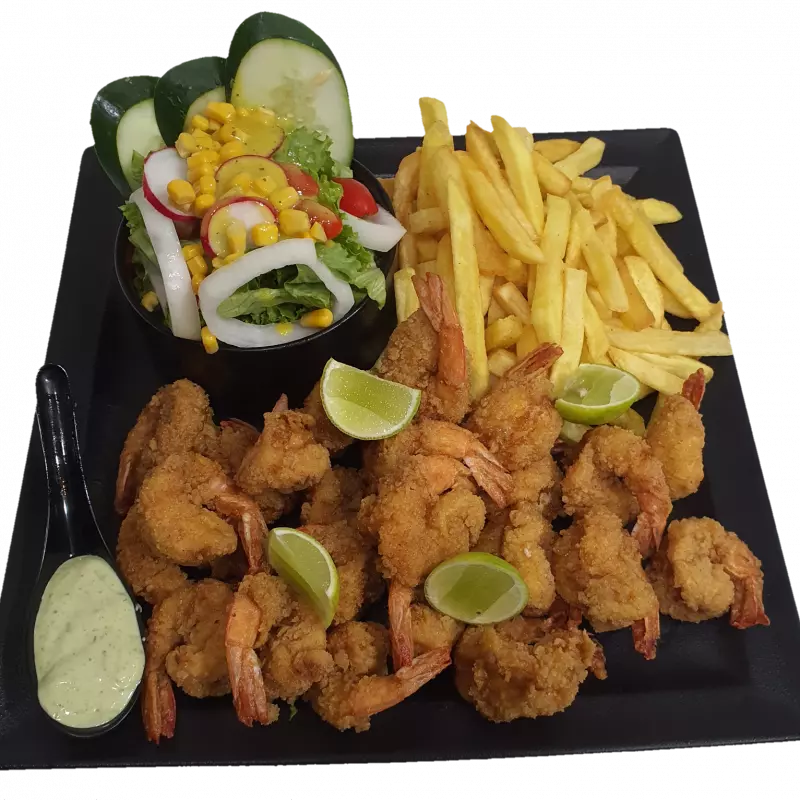 Camarones al Panko