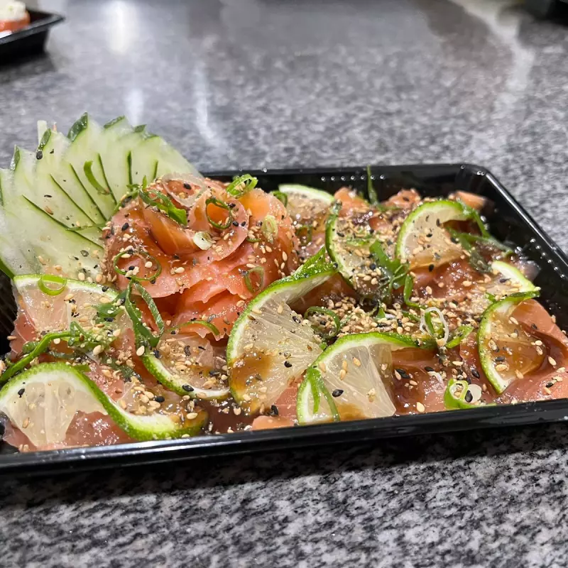 Carpaccio de Salmão - 15 peças