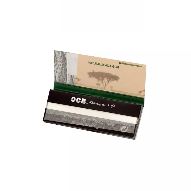 Papel Ocb Premium 1 1/4 pulg 25 Un