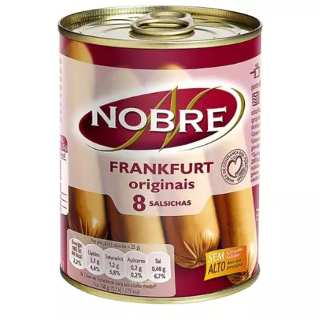 Salsichas Nobre Frankfurt 200g