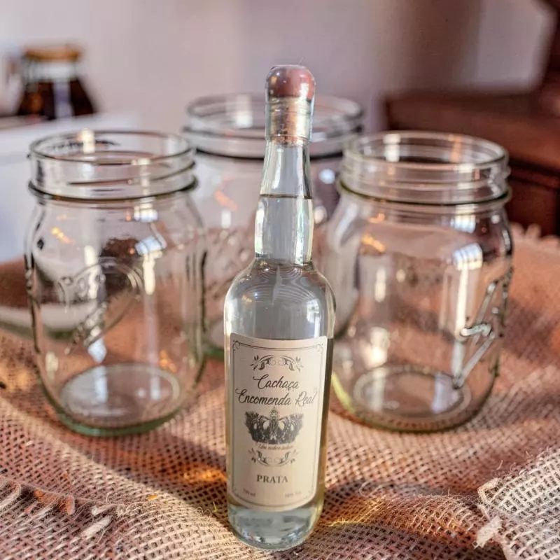 Cachaça Encomenda Real Prata