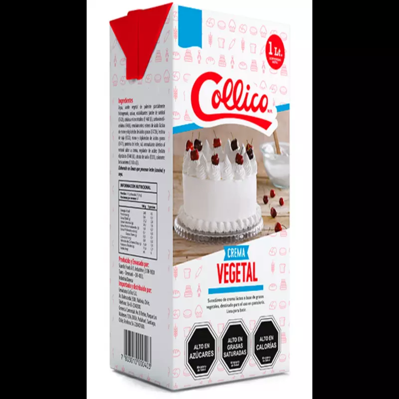 Crema vegetal collico litro