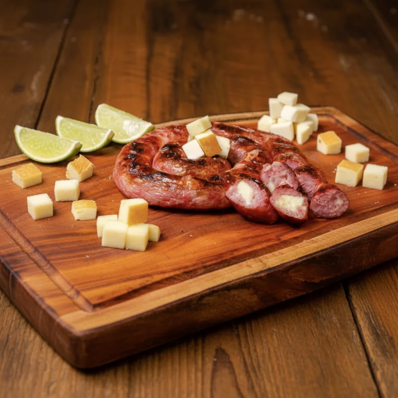 Linguiça De Coalho E Provolone