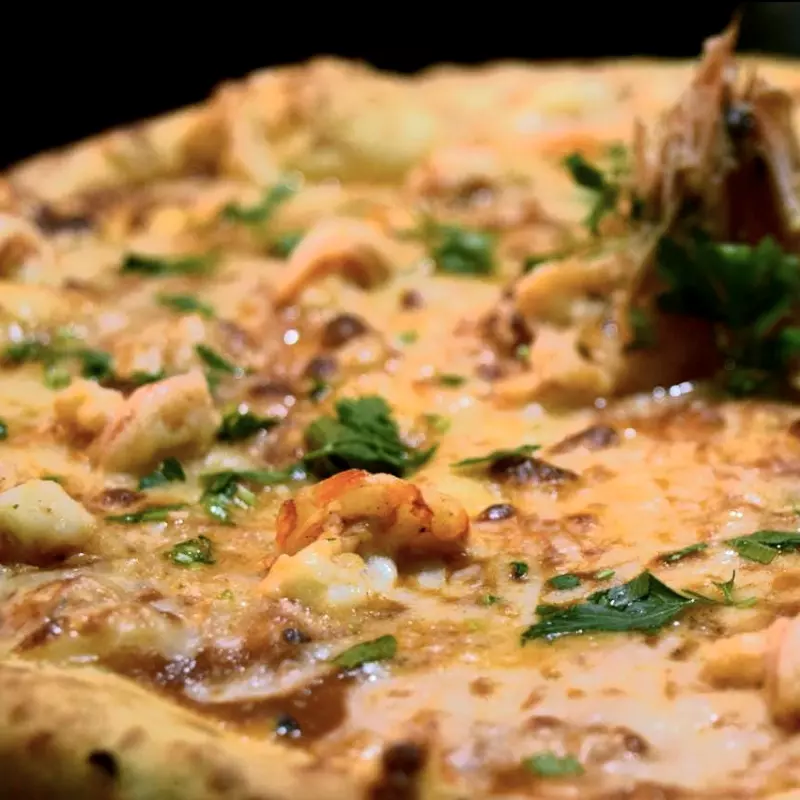 Pizza grande Frutti di mare