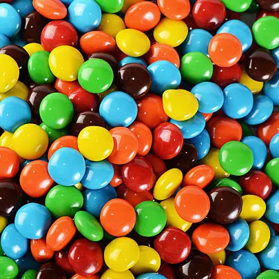 Mini confeitos coloridos