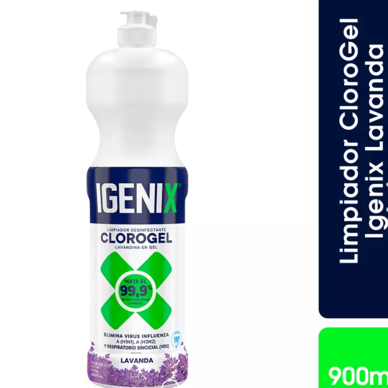 Cloro gel igenix lavanda 900ml