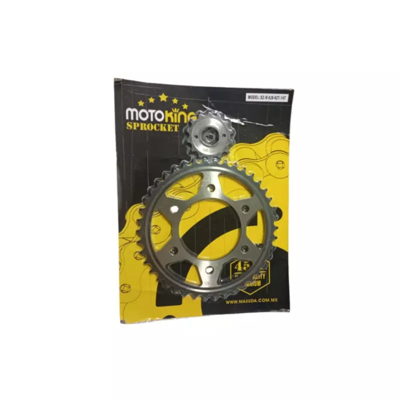 SET SPROCKET SZR 42T-14T 428