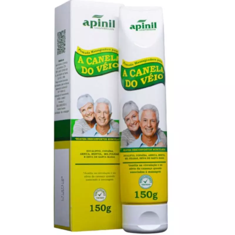 POMADA CANELA DE VÉIO APINIL 150g