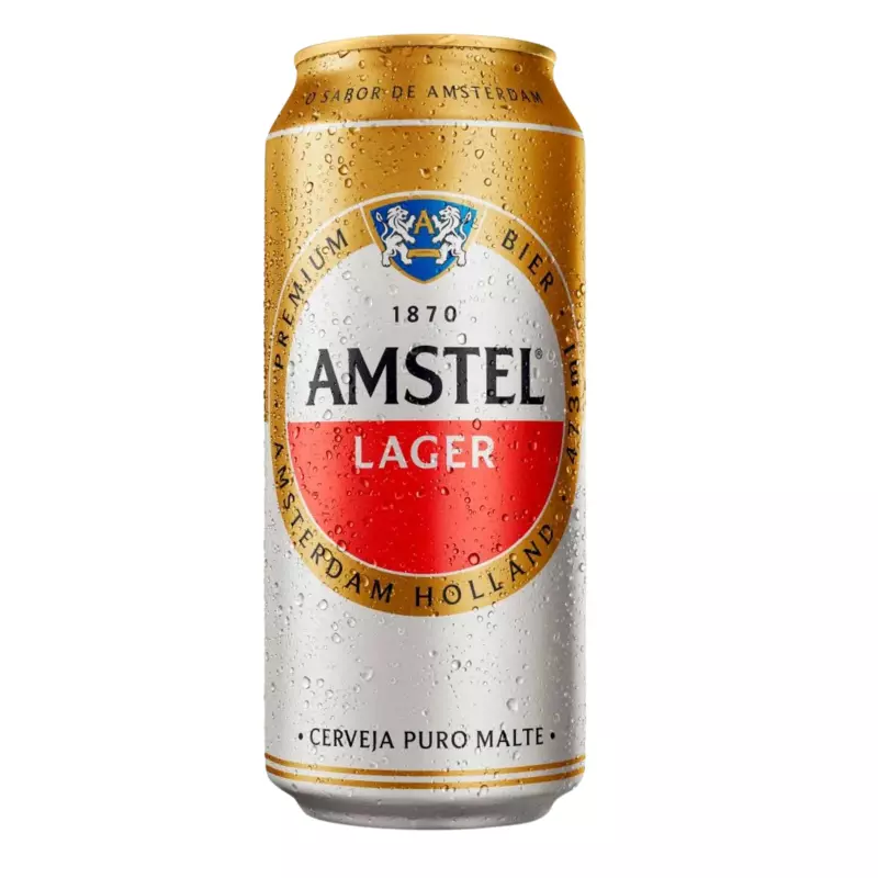Amstel Lager Lata 473ml