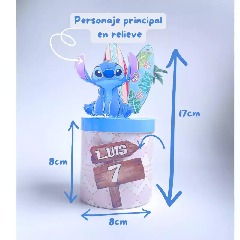 Caja cilindro