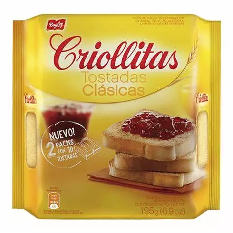 TOSTADA CRIOLLITA CLASICA