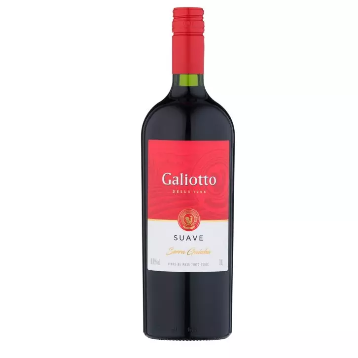 VINHO GALIOTO SUAVE 1L