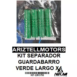 KIT SEPARADOR GUARDABARRO VERDELARG