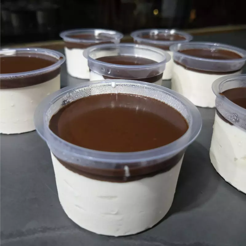 Dupla Mousse de ninho com “Nutella”