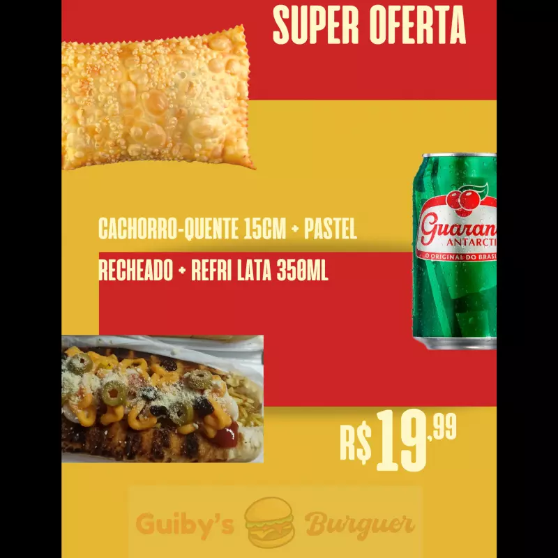 Super Oferta (Cachorro+pastel+Refri)