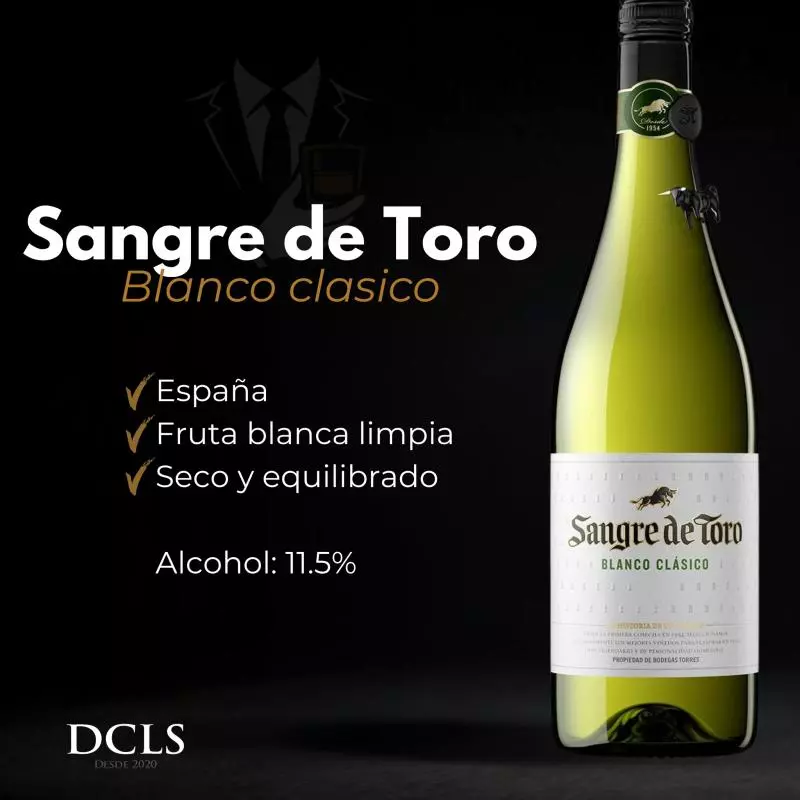 Sangre de toro Blanco Clasico