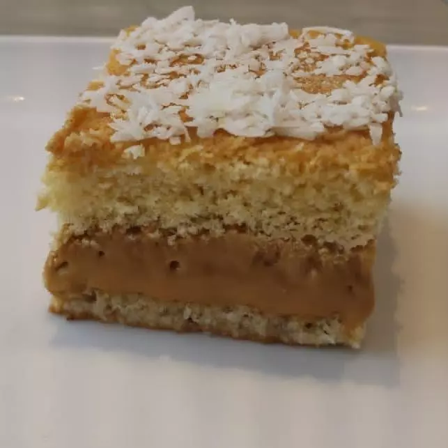 Bolo gelado doce de leite