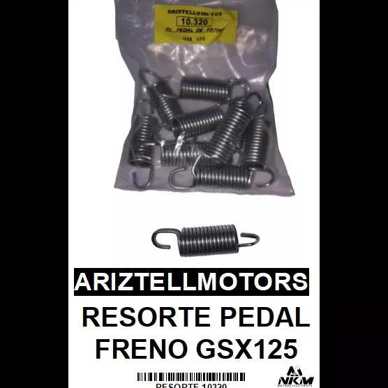 RESORTE PEDAL FRENO GSX125