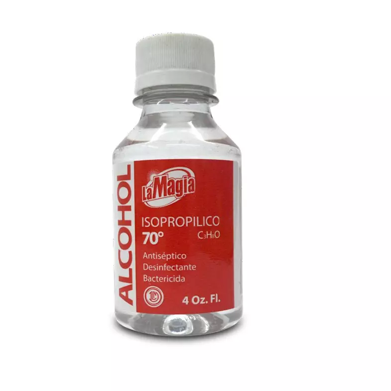 R10084-ALCOHOL 70% LA MAGIA 4 OZ